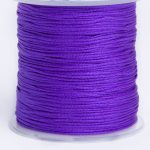 Cuerda para macrame violeta